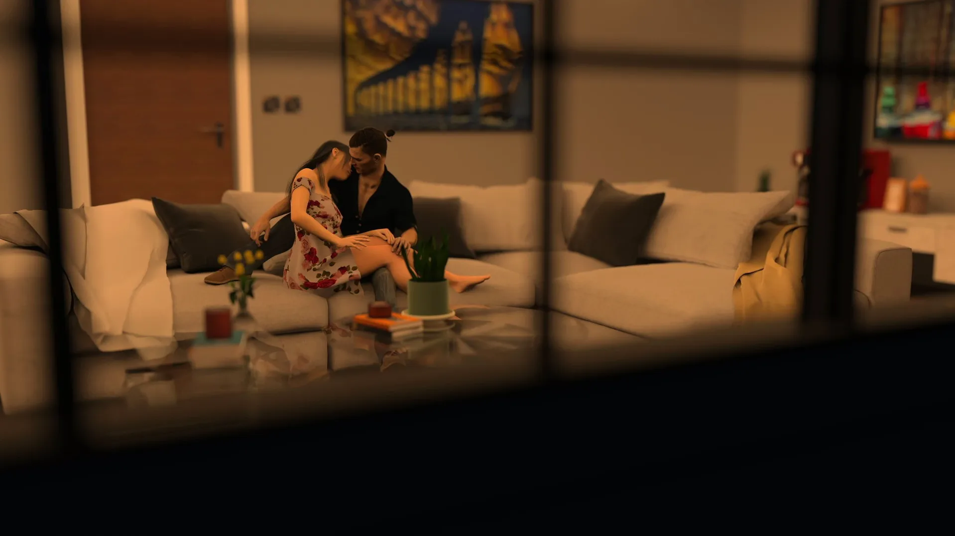Watching My Wife